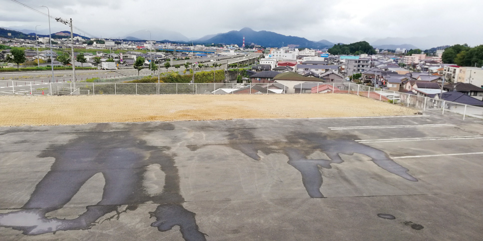 パーム油発電所跡地